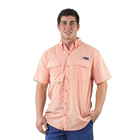 spicy tuna Other - Spicy Tuna Men’s Fishing Polo Breathable Nylon Pink XL